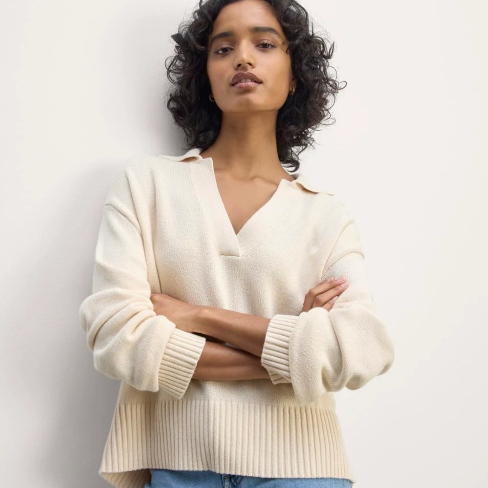 Everlane Women's Boxy Polo Small